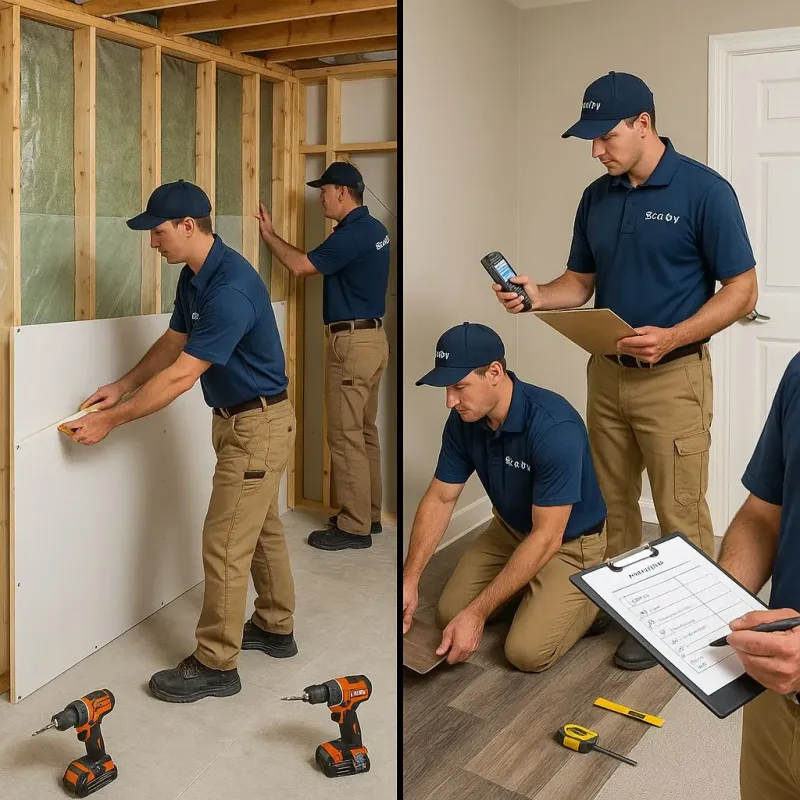 Repairs and Reconstruction process in Lauderdale, MN