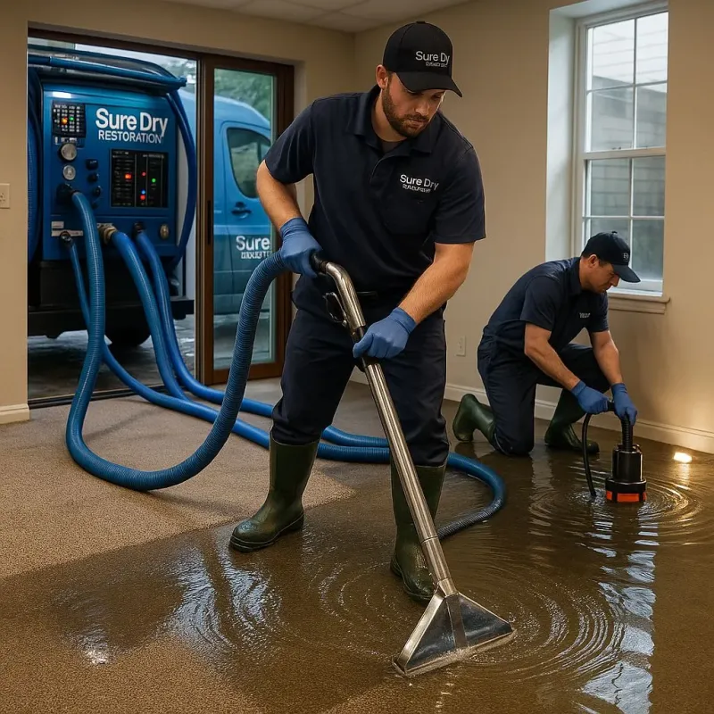 Water Extraction and Removal process in Lauderdale, MN